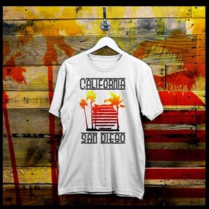 California t-shirt Cali Beach Vacation Tee