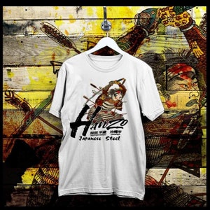 Japanese samurai charge t-shirt japan warrior class bushido code kanji land of the rising sun japanese katana Edo era Swordsman