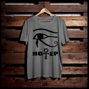 Ancient Egypt Kemetic African Melanated ankh Hotep African Nubian Gods Unapologetically Black Pride and Culture Short Sleeve Men T-Shirt