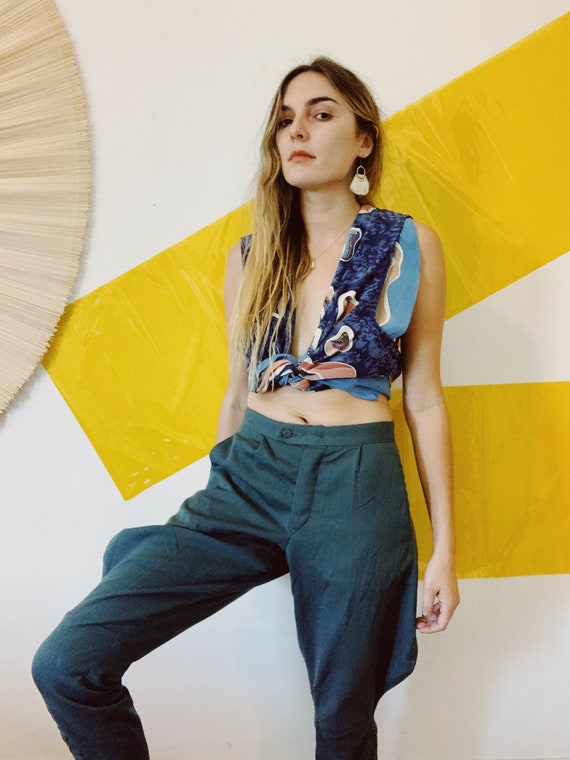 Vintage Sea Green Army Pants