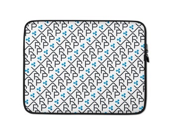 13 in. Ripple XRP Laptop Sleeve - xrp computer case