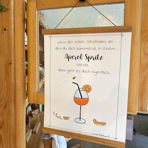 Poster "Aperol", Digitaldruck 30x40