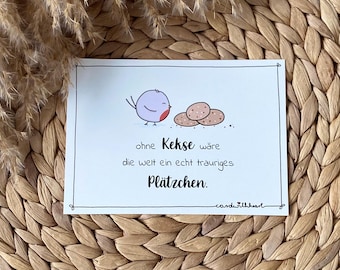 Karte "Kekse“