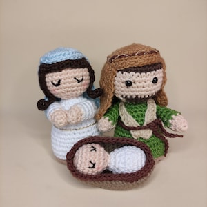 Christmas Nativity SET Amigurumi Crochet Pattern