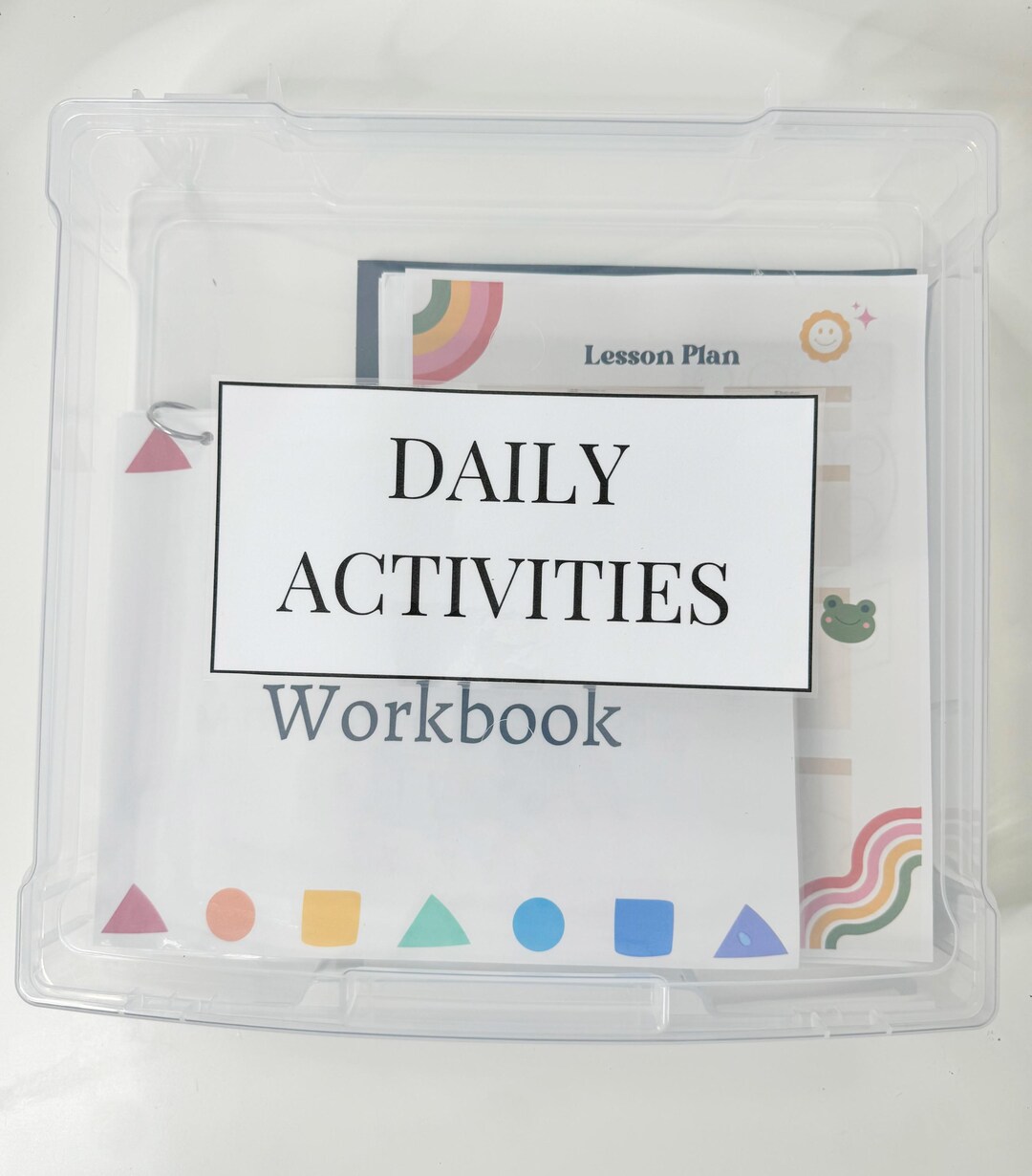 Toddler Learning Activity Box - Etsy
