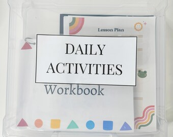 Toddler Learning Activity Box