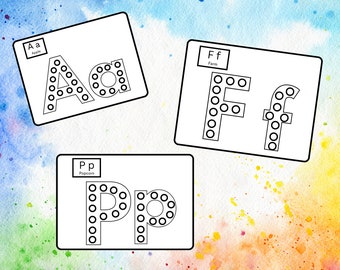Alphabet Dot Activities (PDF Download)