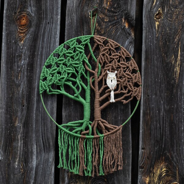 Tree Wall Hanging Etsy
