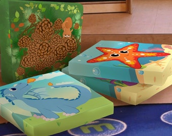 Vloerzitkussens/zitkussen voor kinderen en klaslokalen/zitkussen voor kinderen