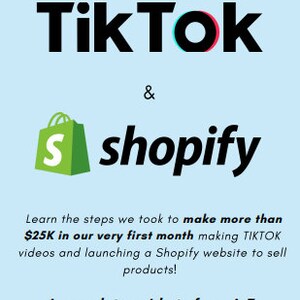 How to Make Money with TikTok and Shopify