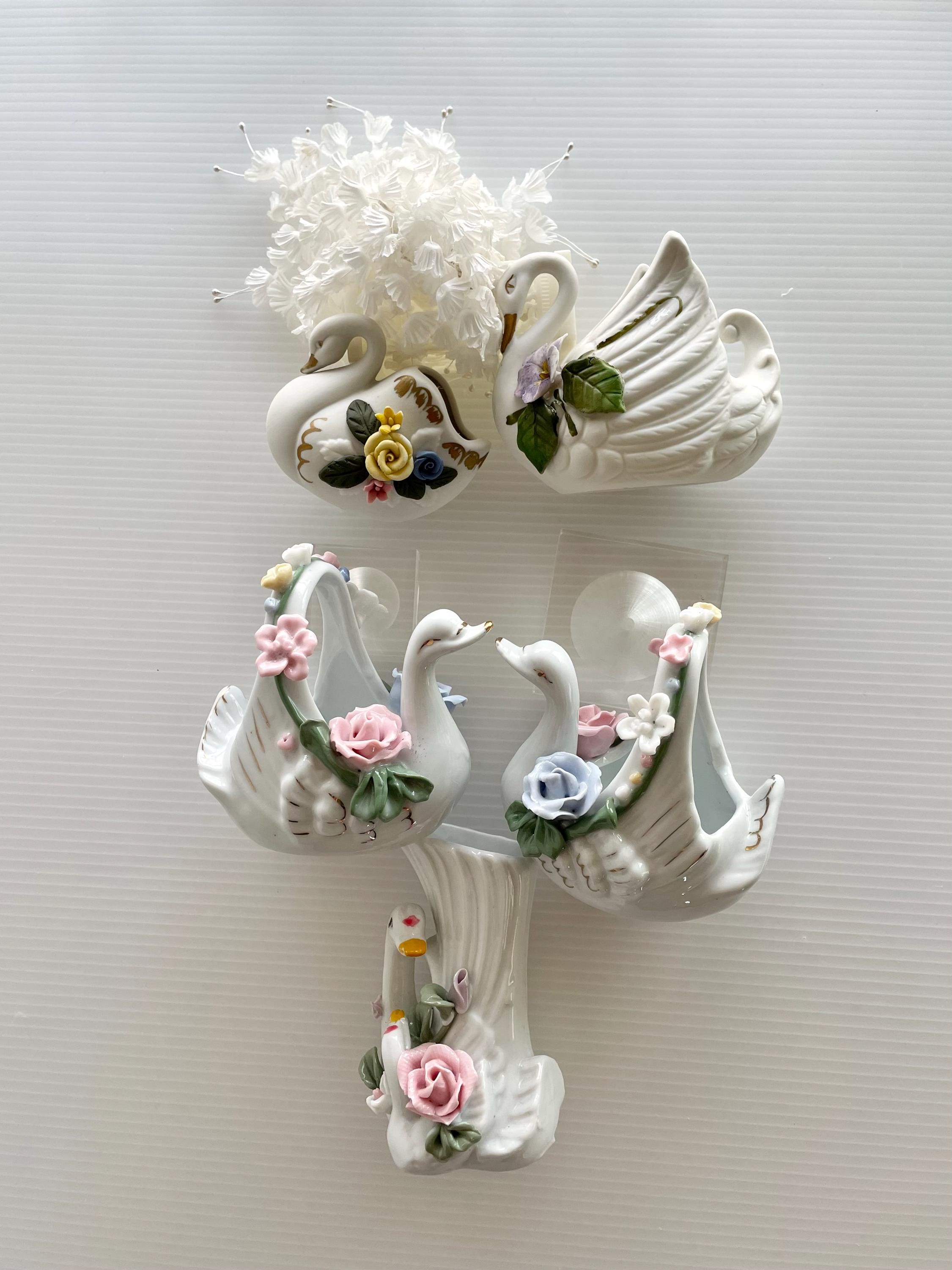 Dresden Swans - Etsy