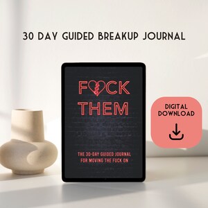 Neuk ze | Het 30-daagse begeleide dagboek om verder te gaan - Digital Breakup Self Love Diary, Divorce Journal, Breakup Guided Prompts