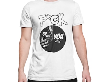 Fun Men's T-Shirt Print Statement Sarcasm Tshirt Short Sleeve Top for Men Funny Cotton Regular Fit Size Shirt S - XXXXXL