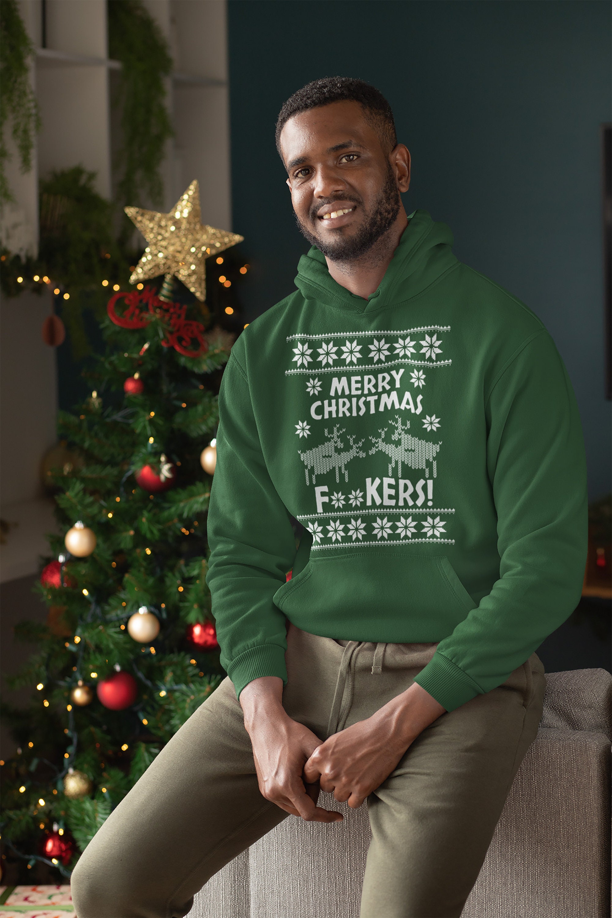 Generisch Weihnachtsmode Set Für Herren Festlicher