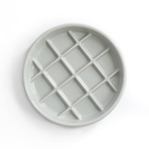 ceramic slow feed cat bowl