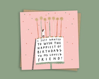 Birthday Friend Card