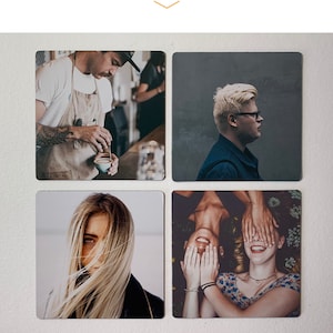 SameDay Delivery * Custom Photo Magnets | Square Photo Magnets | Personalized Magnet | Fridge Photo Magnet | Couple Magnet | Picture Fridge