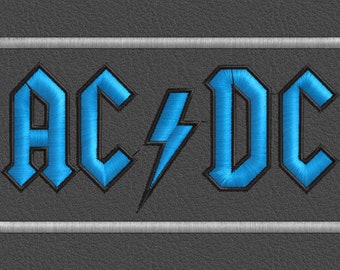 Ac Dc Embroidery - Etsy