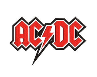 Acdc Embroidery File - Etsy