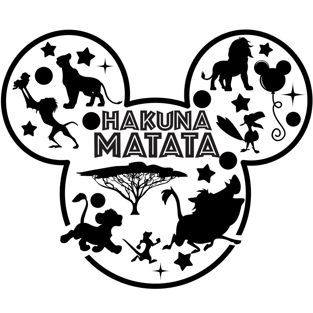 Lion King Decals multiple Etsy