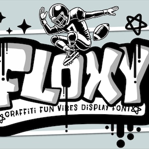 Font Graffiti, Font divertenti Graffiti, Font Street Art carino, Font cartoni animati, Font per bambini, Font urbani, Font per giovani, Font per adolescenti, Vibrazioni divertenti Graffiti