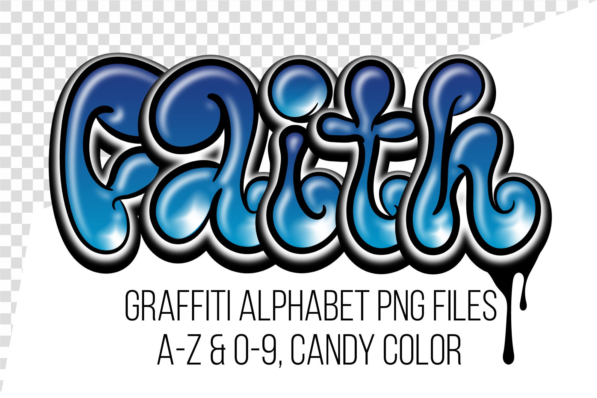 Graffiti Alphabet, Graffiti Letters, Bestseller Font, Graffiti Letters
