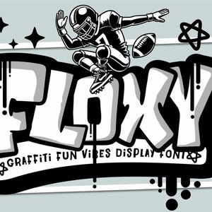 Graffiti Font: Fun Urban Street Art Style - Floxy