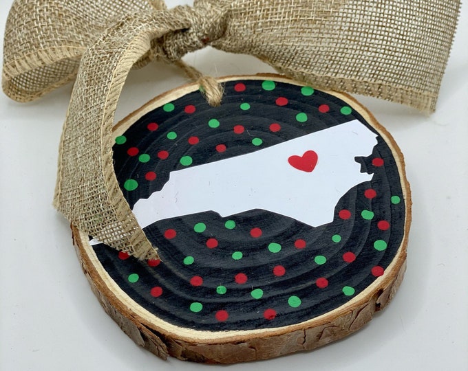 Featured listing image: Personalized State ornament