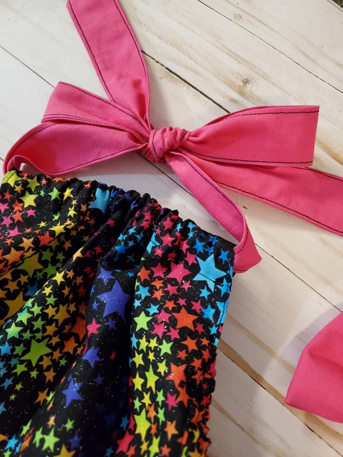 Rainbow Stars Romper Glitter Romper Rainbow Romper Baby Etsy France