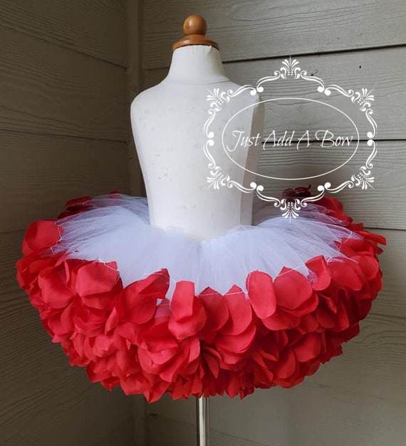 Red and hotsell white tutu dress