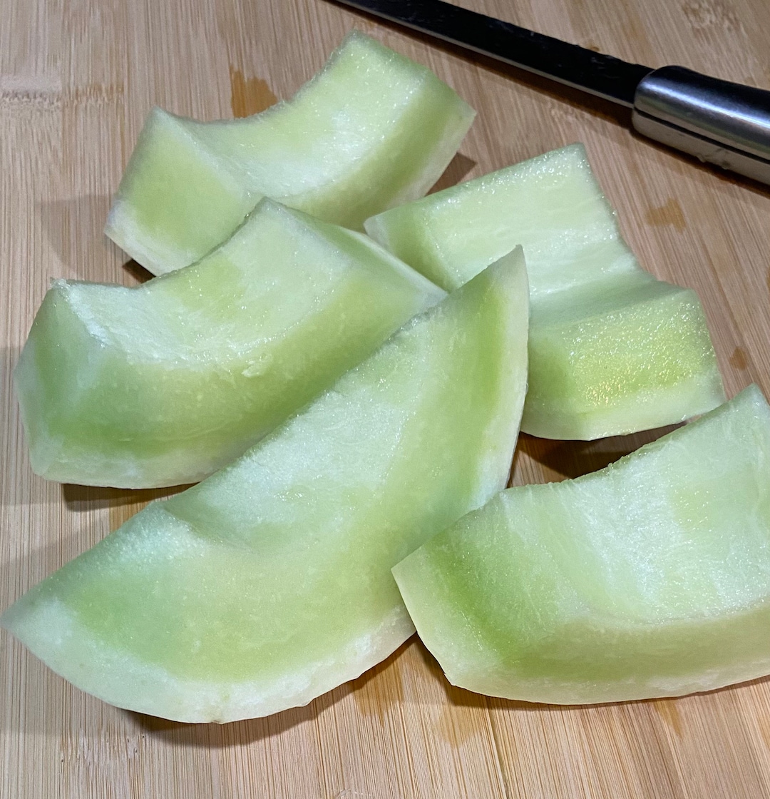 Honeydew Melon Green Flesh Seeds Etsy