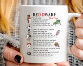 Red Dwarf Theme Song Coffee Mug Tea Cup White