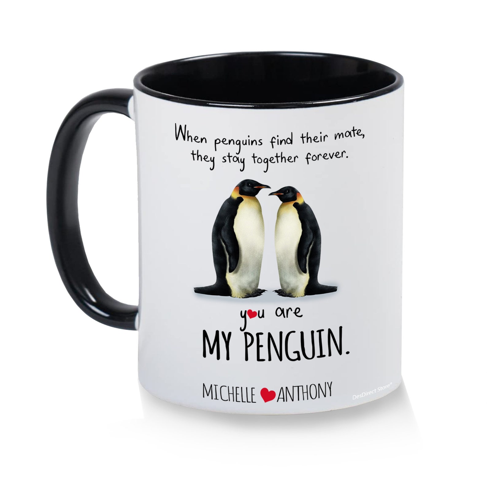 Personalized When Penguins Find Their Mate They Stay Together | Etsy