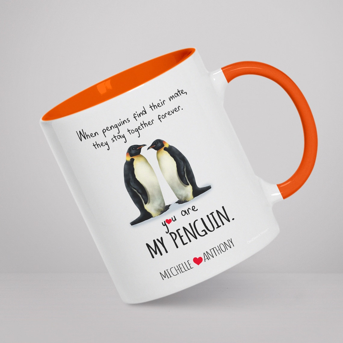 Personalized When Penguins Find Their Mate They Stay Together | Etsy