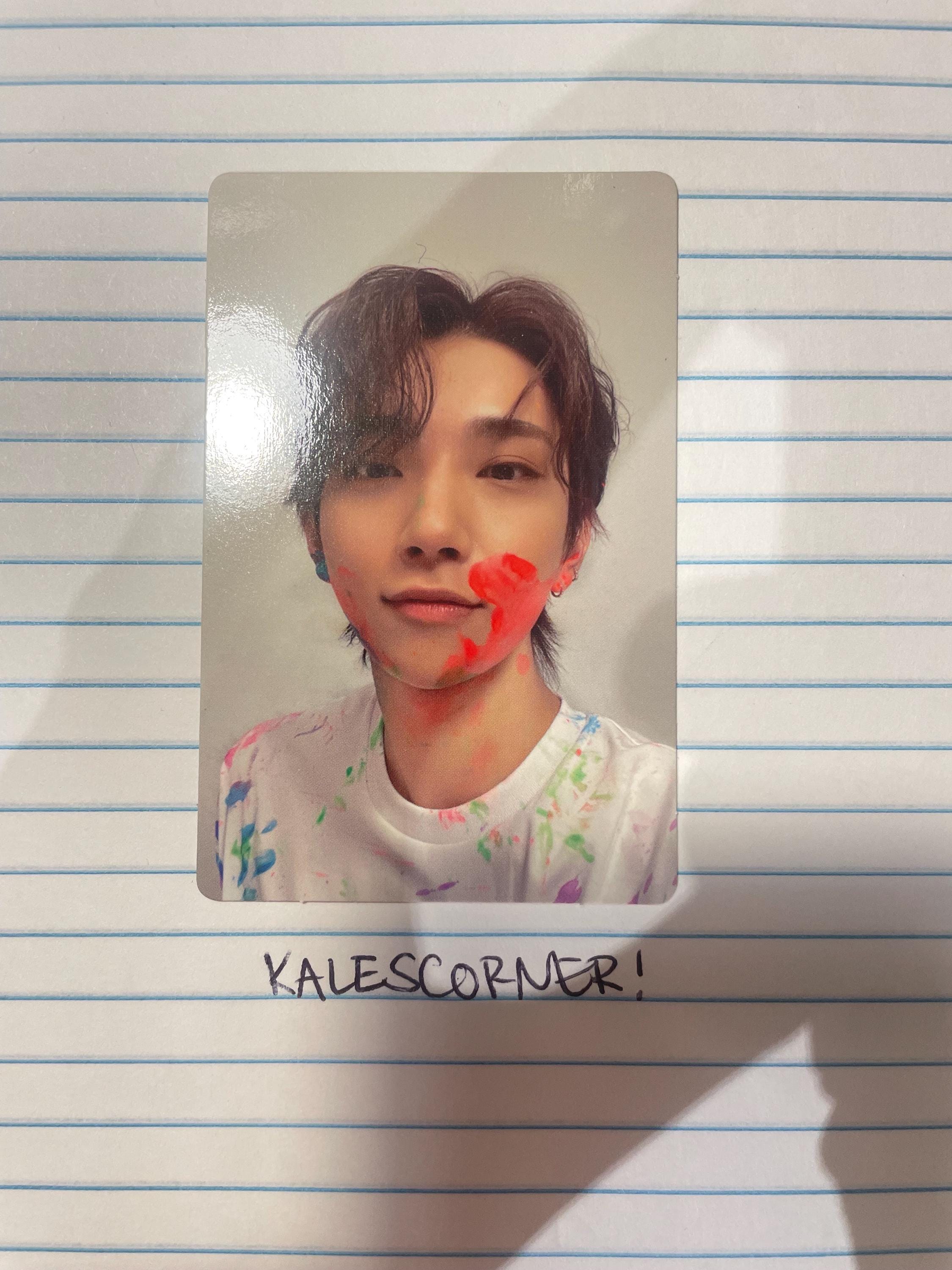 OFFICIAL Seventeen Joshua Face the Sun (carat Version) Photocard