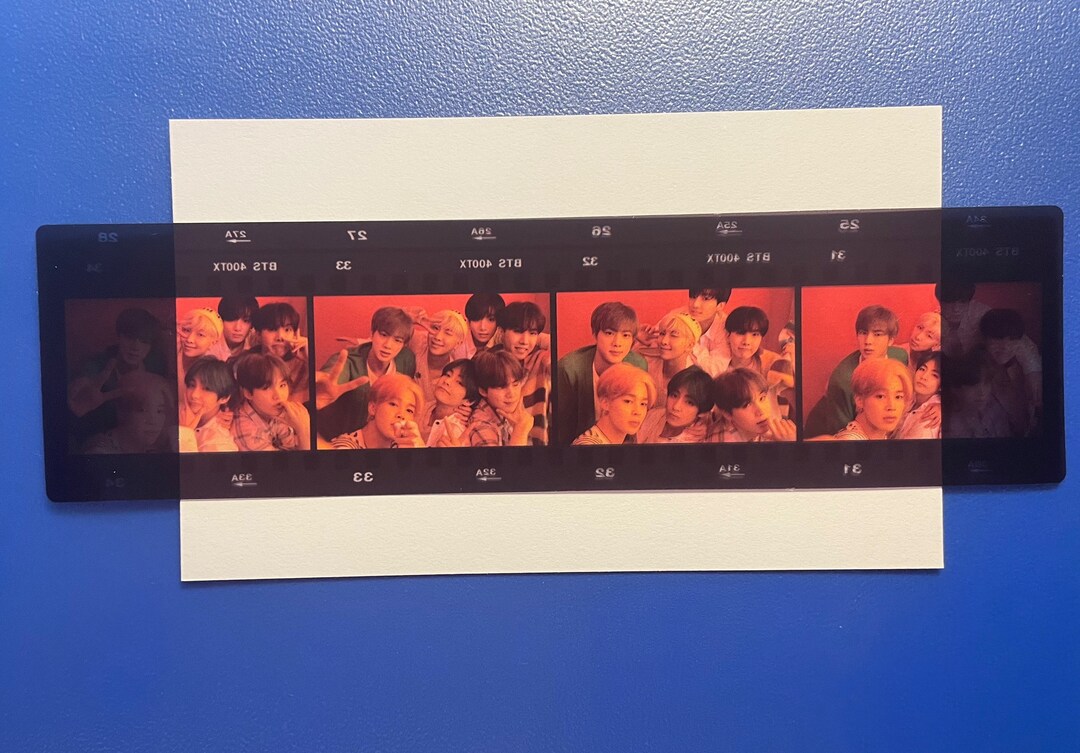 OFFICIAL Bts Map of the Soul: Persona Film Strip - Etsy