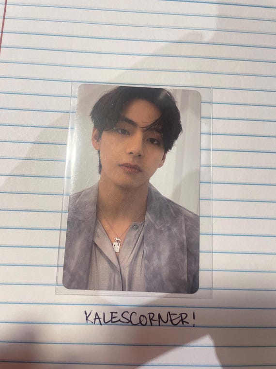 K-POP・アジア Proof TaeKook photocard BTS PROOF JUNGKOOK Lucky Draw Photo card Limited Set of 2 K-Pop