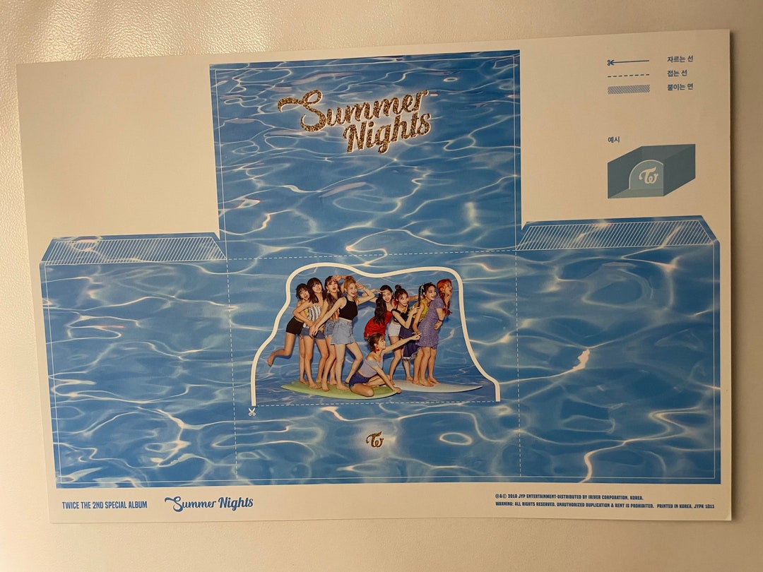 summer nights モノグラフ TWICE Summer Nights 公式】summer nights モノグラフ twice monograph