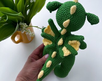 Kuscheltier Drache, Häkeldrache, Kuscheltier, Kuscheltier, 1.Geburtstagsgeschenk, 1