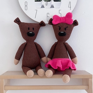 Mr. Bean's Teddybär, Lottie Bear's Girlfriend's Puppe, britische Sitcom, beliebte Cartoon, Geschenk für Mr. Bean-Liebhaber