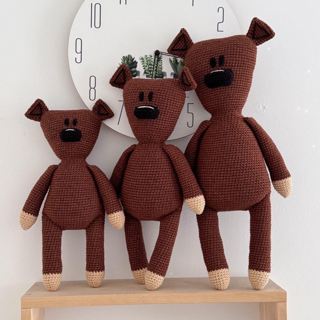 Mr. Bean's Teddy Bear, Crochet Quirky Companion of British Sitcom
