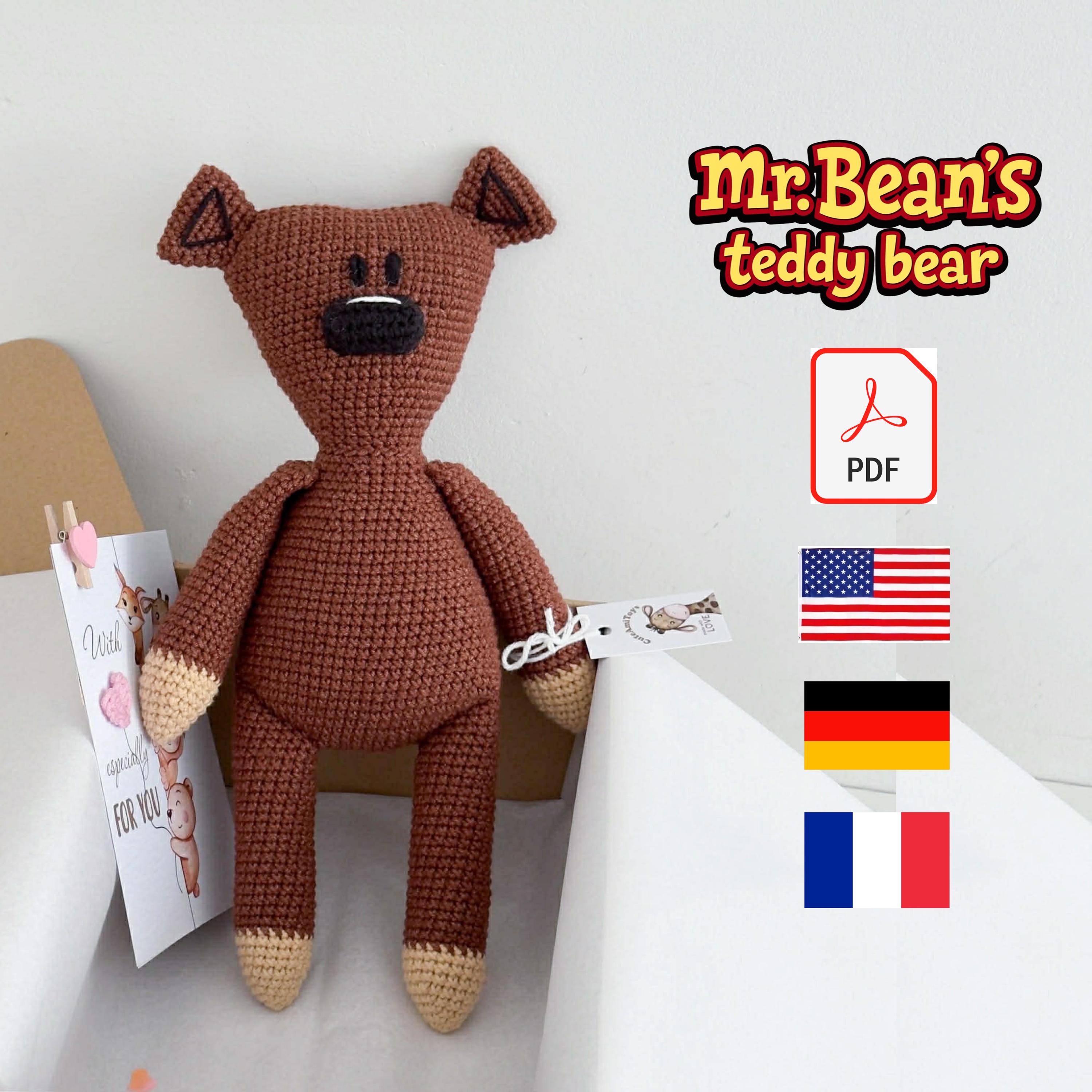 Mr bean teddy bear - Etsy 日本