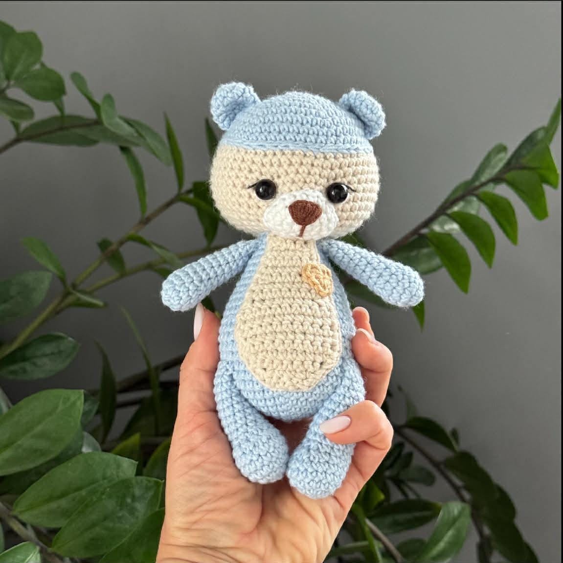 刺繍入り】ハンドメイドテディベアー joy bear's den ポーランド