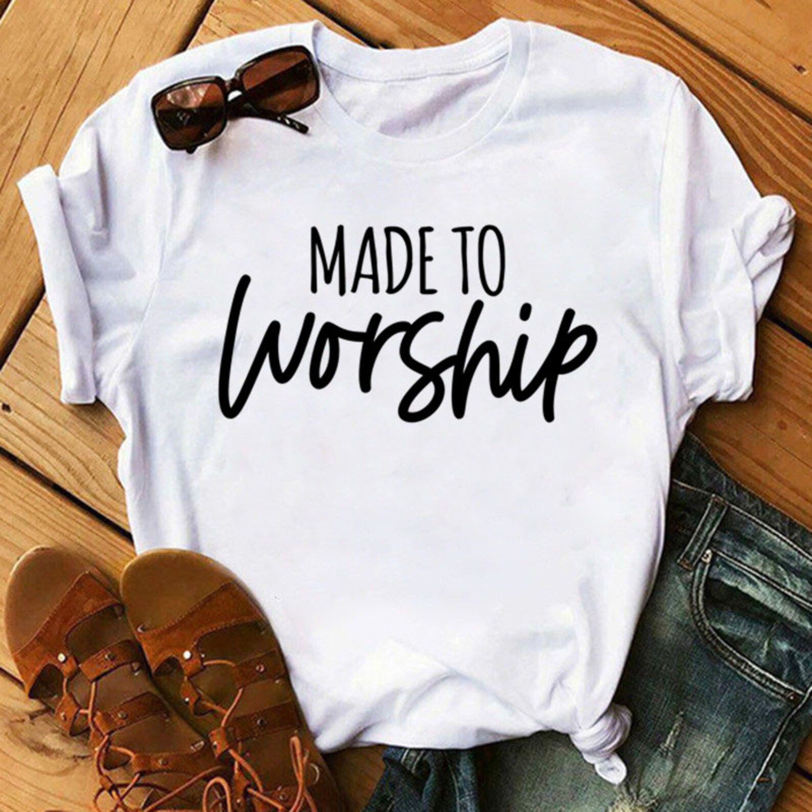 Gemacht um Shirt spirituelle christliche tShirts Götter Wort Etsy