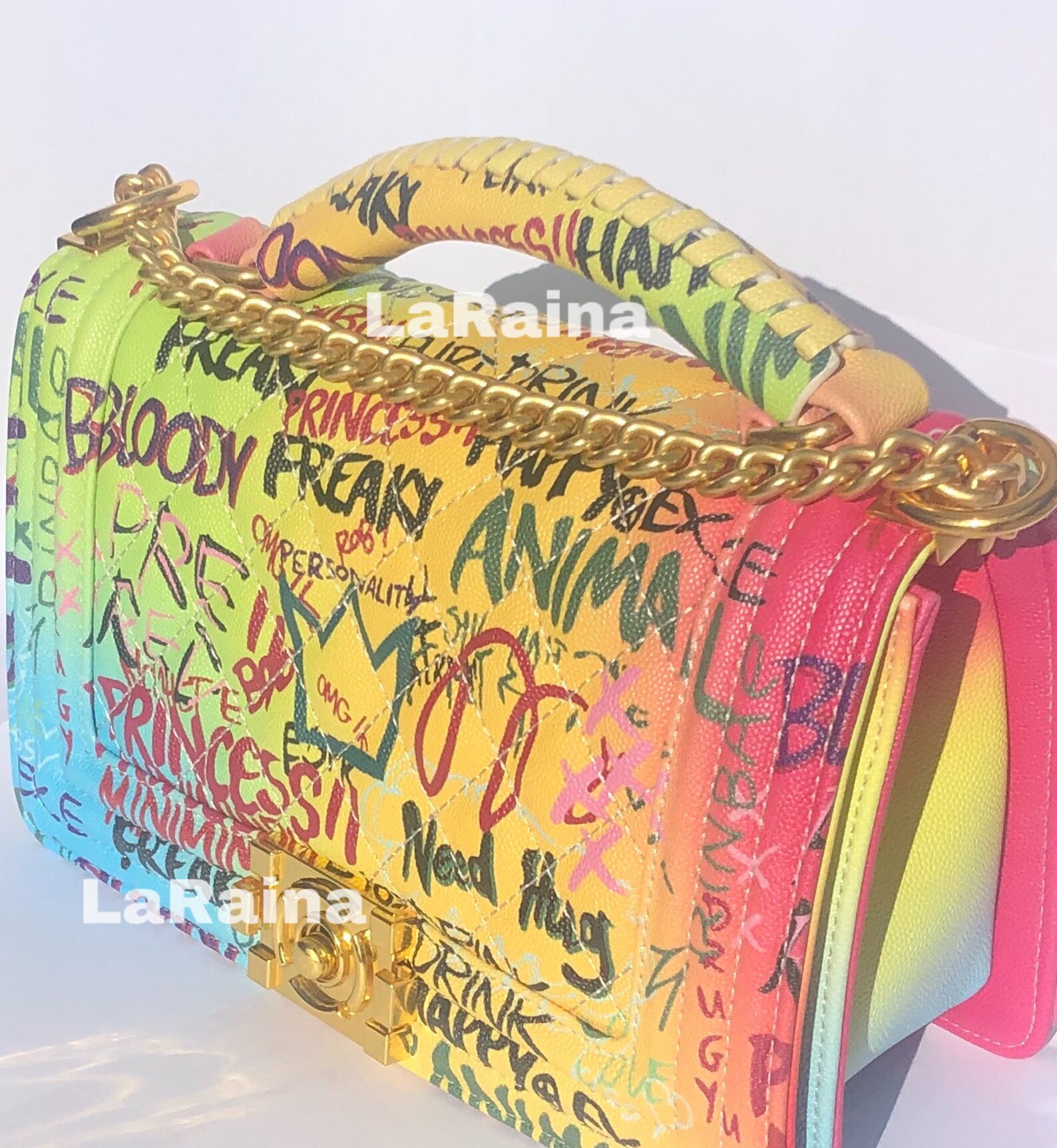 Graffiti Luxury Bags / Womens Handbag/ Shoulder Bag / Etsy