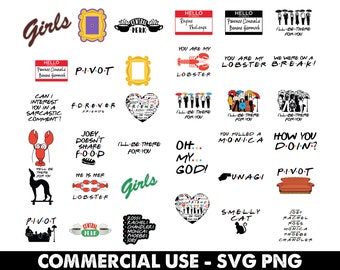 Free Free Friends Tv Show Svg Bundle 400 SVG PNG EPS DXF File