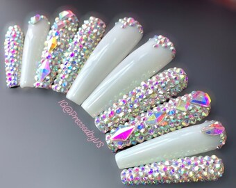 Bling Nails Etsy