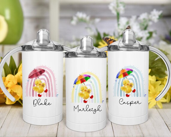 No-Spill Sippy Cup Rainbow Collection