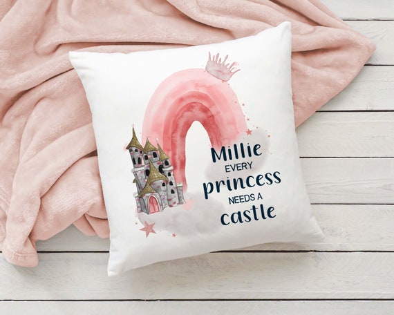 Personalised princess cushion 2025