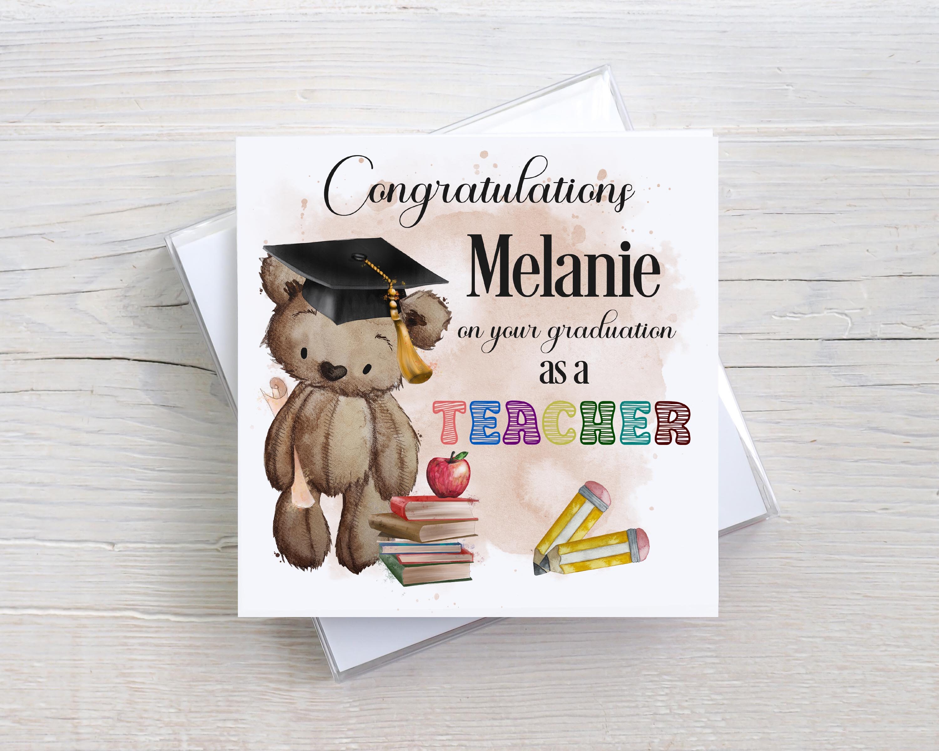 Teacher Graduation Card, Congratulations on Graduation as a Qualified ...
